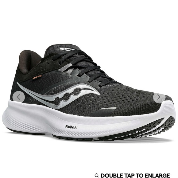 Saucony Ride 16 Black Womens - Picture 5 of 11